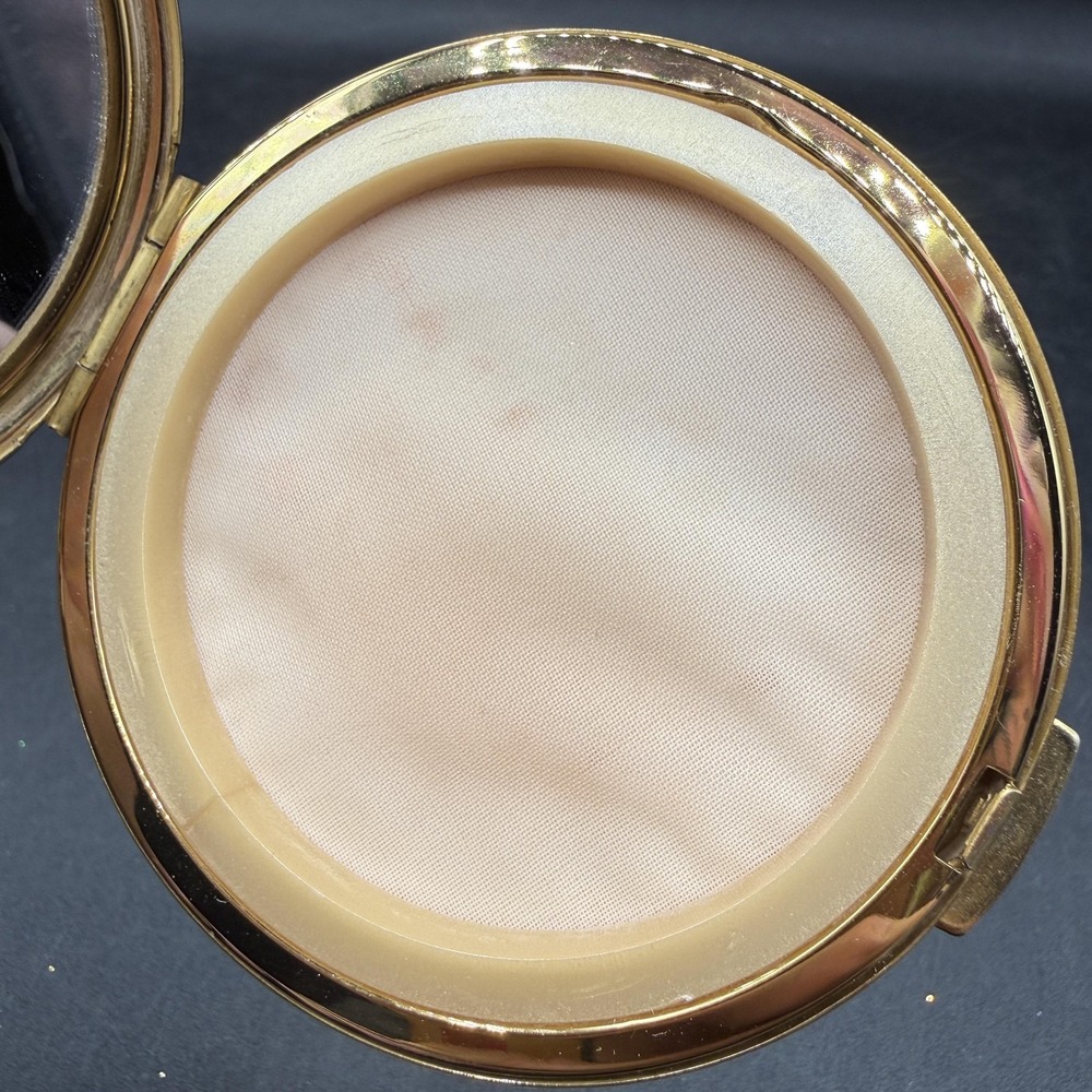 Vintage Stratton England Equestrian Horse Bit Powder Compact Mirror Round 3 In - Picture 8 of 14